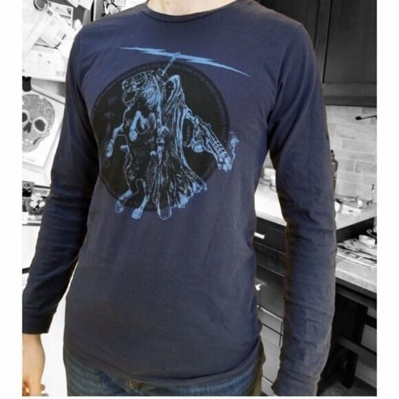 Bungie Reward A Frightening Power Long Sleeve Shirt Black Graphic Print … - Picture 1 of 16